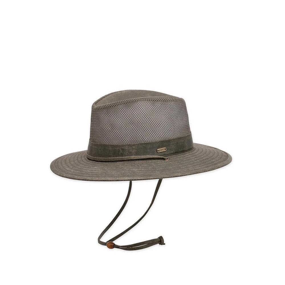 NEW PISTIL men's colton sun hat in olive green